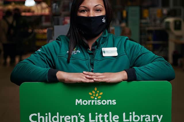 Morrisons is launching the new literacy scheme in its stores.