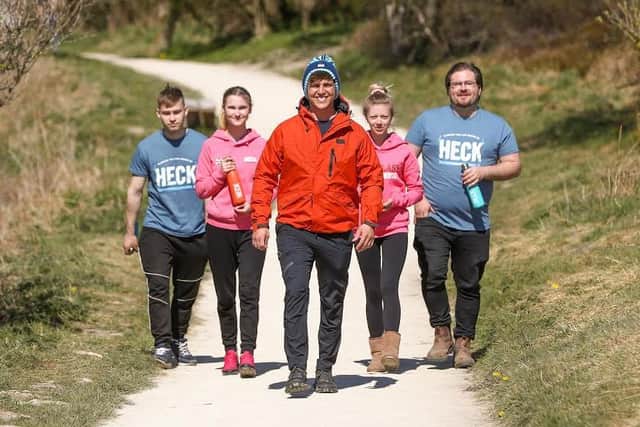 The campaign is spearheaded by the company’s marketing manager, Jack Tate (centre)