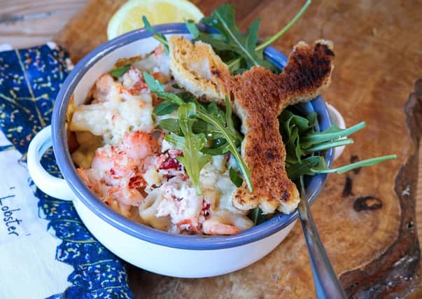 Lobster Mac 'n' Cheese from Gilly Robinson, The Cooks Place, Malton