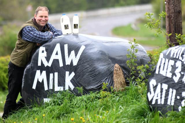 The Swainsons sell 'raw' unpasteurised milk themselves