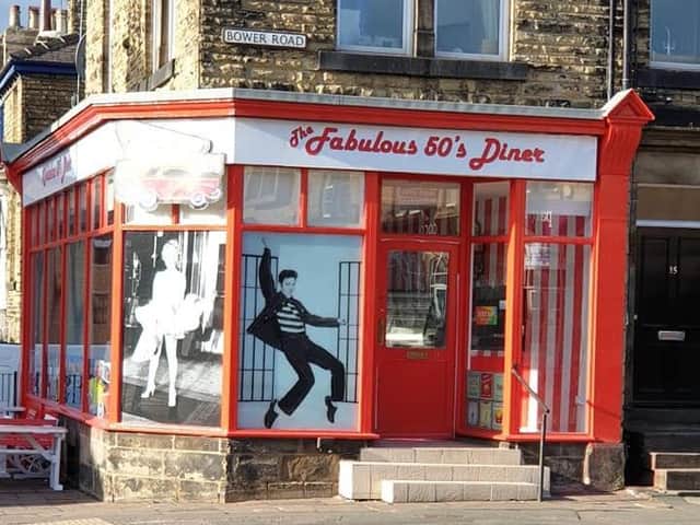The Fabulous 50's Diner in Harrogate town centre.
