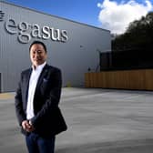 Ivan Zhou, chief executive of Pegasus World Holding. Picture: Simon Hulme