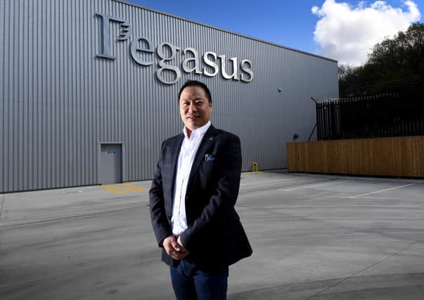 Ivan Zhou, chief executive of Pegasus World Holding. Picture: Simon Hulme