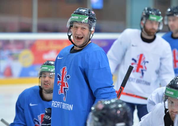 EVERGREEN: Sheffield Steelers and GB captain Jonathan Phillips. Picture: Dean Woolley.