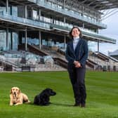 Bridget Guerin is the first ever female chairman of York Racecourse ahead of the season-opening Dante meeting. Photo: James Hardisty.