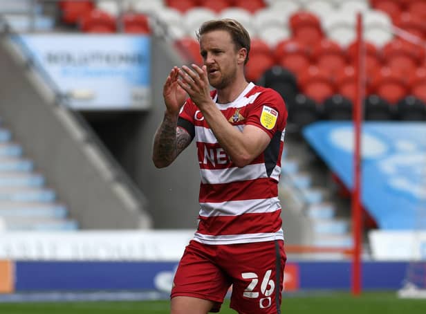 Doncaster's James Coppinger. Picture: Andrew Roe/AHPIX