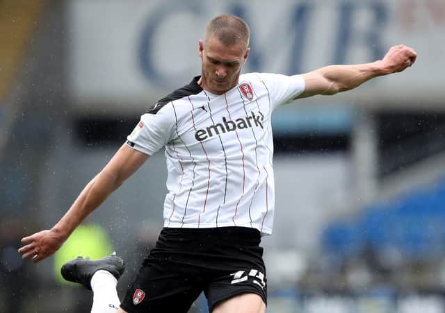 Rotherham United's Michael Smith: Expected target.