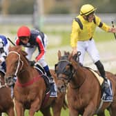 This was Tom marquand and Addeybb winning a second successive Queen Elizabeth II Stakes in Australia.