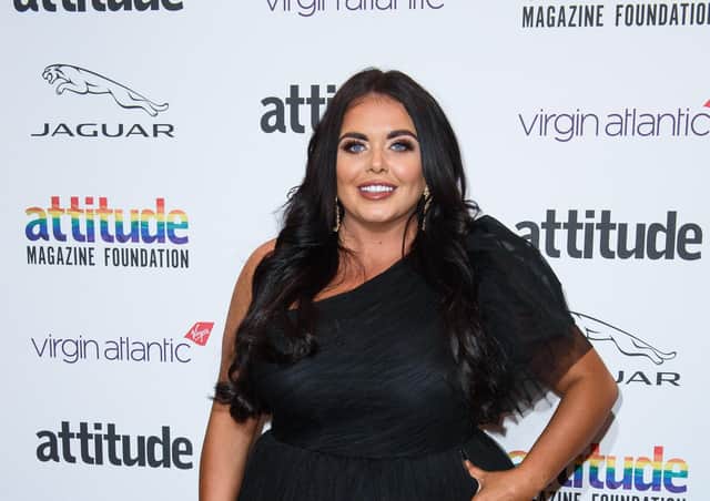 Scarlett Moffatt turned to the Samaritans after abuse on social media about the way she looks. Pictured  at the 2019 Attitude Awards in London (Photo by Joe Maher/Getty Images)
