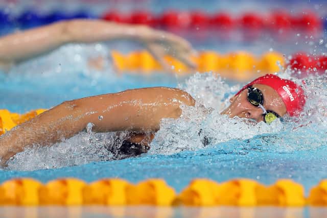 England's Aimee Willmott on her way winning Gold in the Women's 400m Individual Medley at the Optus Aquatic Centre during day one of the 2018 Commonwealth Games in the Gold Coast, Australia. (Picture: PA)