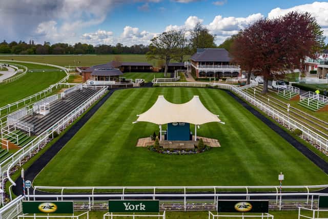 This is York's paddock and winner's enclosure. Photo: James Hardisty.