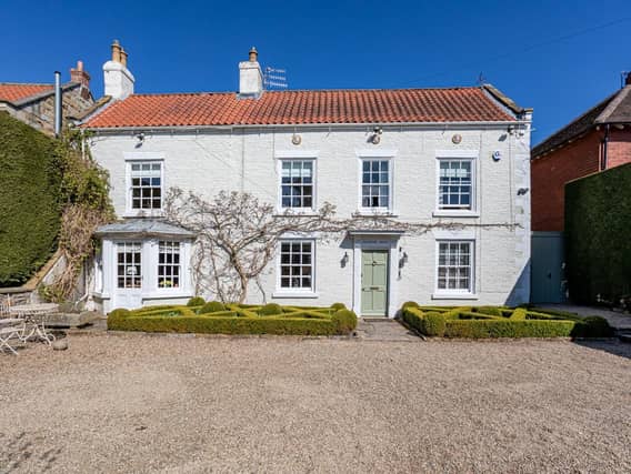The Georgian house is in the sought-after Sacrborough village of Scalby