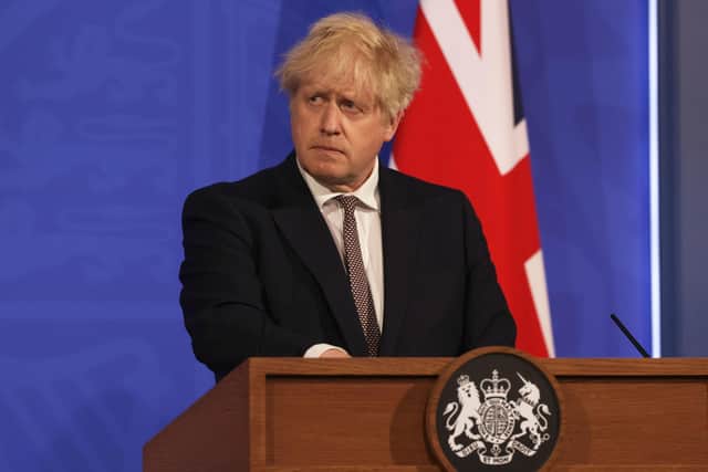 Boris Johnson is resisting calls for an immediate second referendum on Scottish independence.