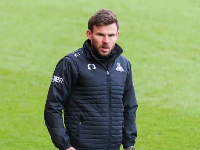 Doncaster Rovers interim manager Andy Butler.