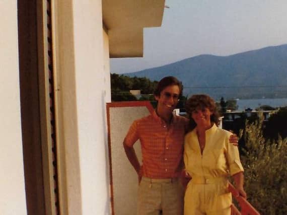 Michaela Fowler with her husband Stephen