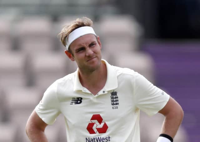 OPTIMISTIC: England's Stuart Broad. Picture: Alastair Grant/PA Wire.
