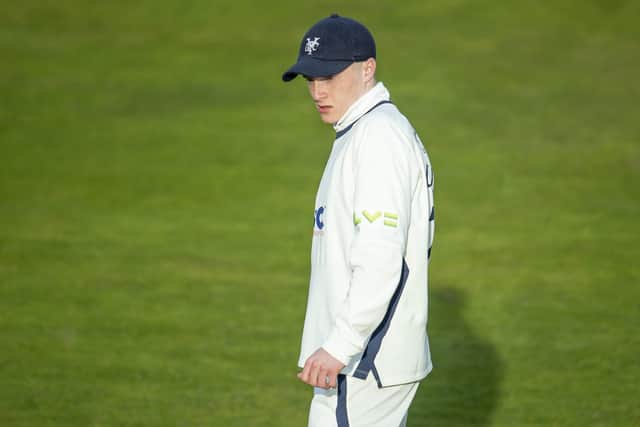 Debut: Teenage wicket-keeper/batsman Harry Duke is due to make his debut for Yorkshire in Cardiff today. Picture by Allan McKenzie/SWpix.com
