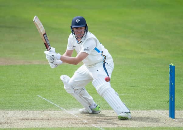 Too eary to say: Gary Ballance says he will wait until later int he season before judging the new County Championship format: Picture by Allan McKenzie/SWpix.com