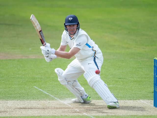 Too eary to say: Gary Ballance says he will wait until later int he season before judging the new County Championship format: Picture by Allan McKenzie/SWpix.com