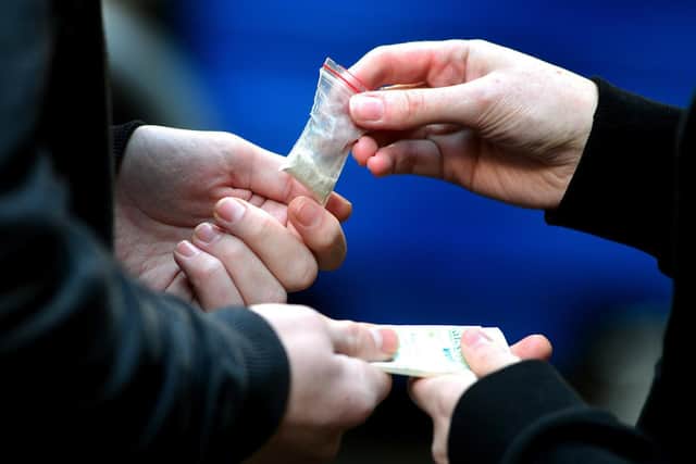 Drugs offences increased by 21 per cent in Yorkshire between October and December, compared with the same period in 2019