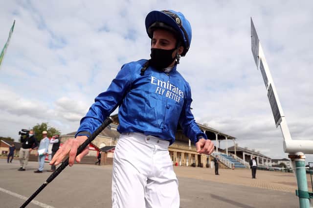 Jockey William Buick believes Hurricane Lane has put down a good marker for the Epsom Derby after landing the Dante Stakes.