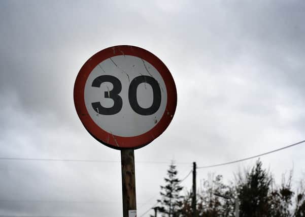 How should 30mph speed limits be enforced?