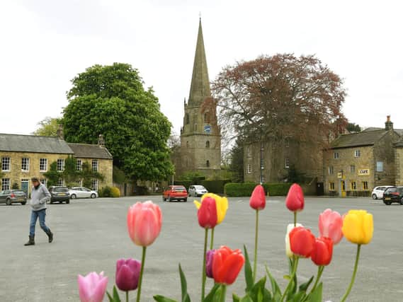The historic market town of Masham in lower Wensleydale is a magnet for visitors and would-be buyers