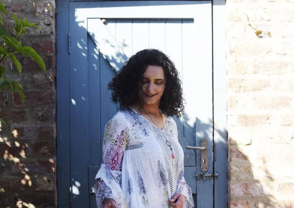 Picture by Deborah Stevenson Photography
- Renee wears organic cotton Yali dress, £79, and Nila Rubia textured organic cotton summer long jacket, £79.