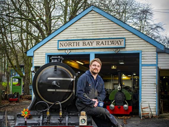 Steve Johnson, the railway’s general manager. (Picture: Tony Johnson).