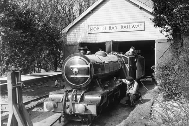 The railway, seen here in 1960, has been going for 90 year. (YPN).