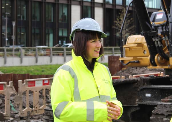 Shadow Chancellor Rachel Reeves during a constituency visit to Kirkstall Forge.
