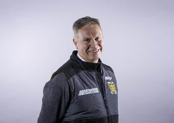 Picture by Allan McKenzie/SWpix.com - 09/01/2019 - Rugby League - Super League - Hull FC Media Day Headshots - KC Stadium, Hull, England - Adam Pearson.