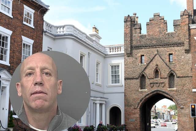 Karl Pettitt (inset) has been jailed for his role flooding the streets of East Yorkshire with cocaine under the guise of an antiques dealer on Beverley's North Bar