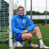 On the ball: Huddersfield Town Women's Sarah Danby. Picture : Jonathan Gawthorpe