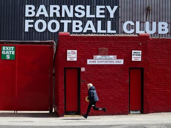 RETURN: Fans will be back in the stands at Oakwell when Barnsley take on Swansea in the Championship play-offs on Monday night. Picture: Getty Images.