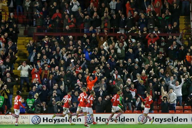 LONG-TIME COMING: Barnsley fans haven't watched their club at Oakwell since March 2020. Picture: Getty Images.