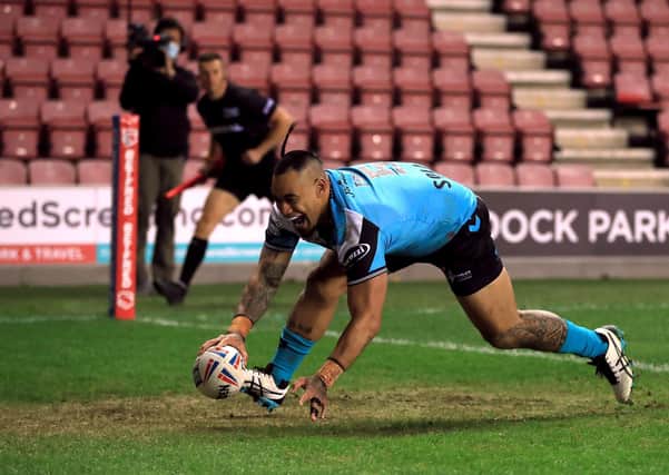 Happy Days: Winger Mahe Fonua says the “mad love” given to him by Hull FC fans meant he had no hesitation in returning to the club. Picture: Mike Egerton/PA Wire.