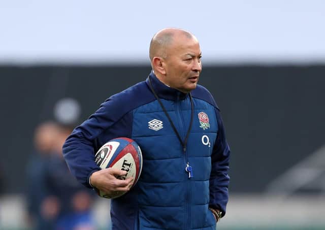 Special guest: England head coach Eddie Jones visited Hull FC last week. Picture: David Davies/PA Wire.
