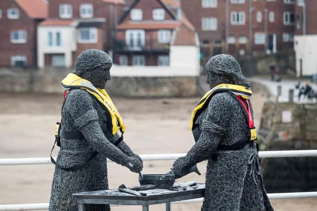 Helly Hansen and the RNLI lifejacket campaign: Whitby Walk with Heritage Project by Emma Stothard and photographed by Ceri Oakes.