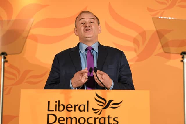 Lib dem leader Sir Ed davey was among those to be responsible for the Post Office during the IT scandal that led to Britain's worst ever miscarriage of justice.