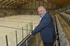 NEW ERA: Leeds Knights' team owner, Steve Nell, pictured at Elland Road Ice Arena. Picture: Steve Riding.