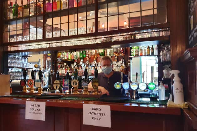 Pub landlord and campaigner Paul Crossman opened the doors of the Swan in York yesterday