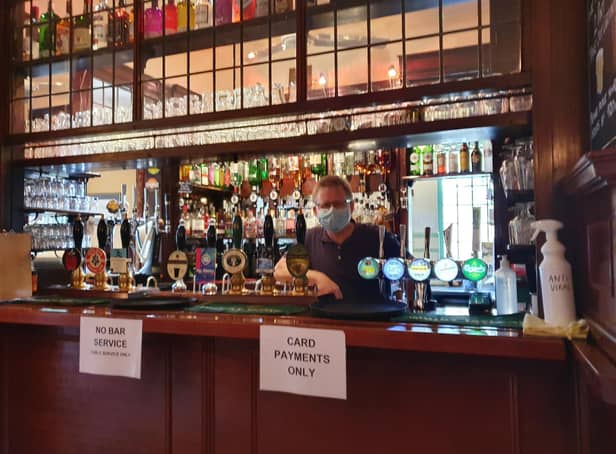 Pub landlord and campaigner Paul Crossman opened the doors of the Swan in York yesterday