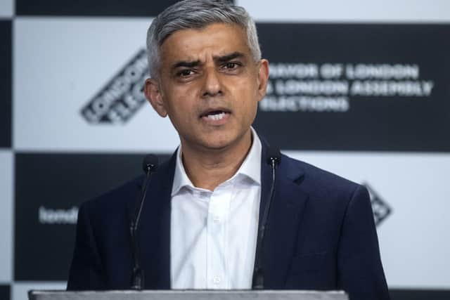 Sadiq Khan is the Mayor of London.
