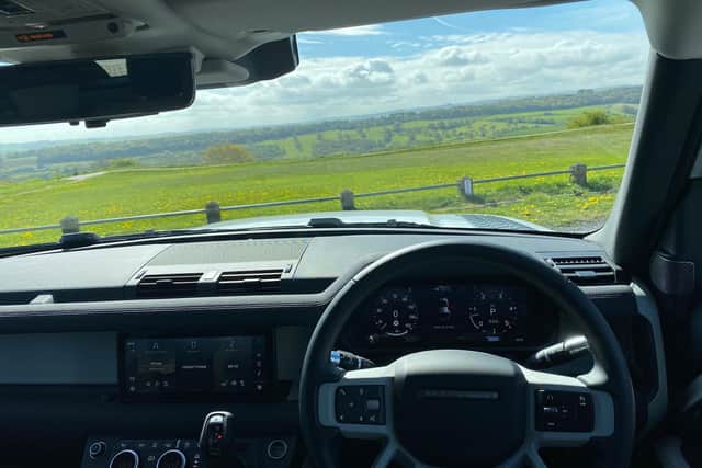 Behind the wheel of the new Land Rover Defender