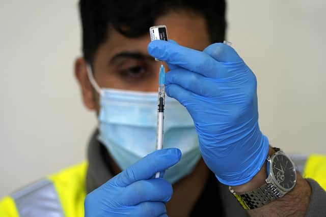 The Covid-19 vaccination centre in Blackburn, where the spread of the Indian coronavirus variant could lead to the return of local lockdowns, ministers have acknowledged.