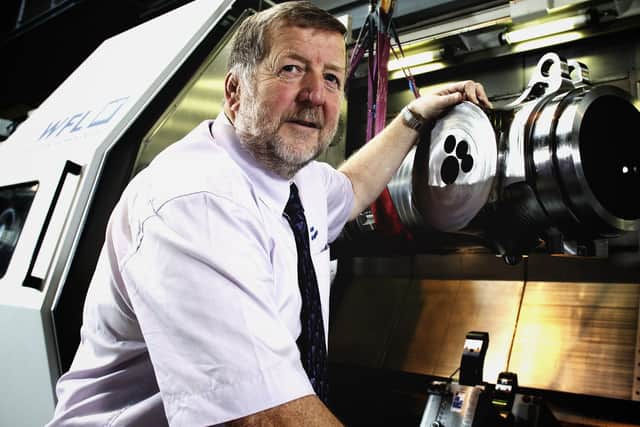 Professor Sir Keith Ridgway was a founder of the Advanced Manufacturing and Research Centre in Rotherham.