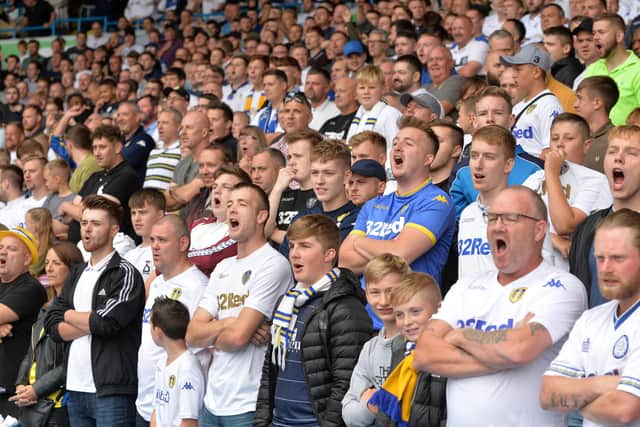 Leeds United pictured at Elland Road.  Picture: Bruce Rollinson.