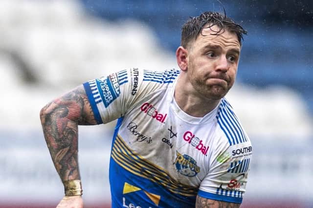Balancing act: Leeds Rhinos coach Richard Agar believes the return of Richie Myler – a former team-mate of Hull boss Brett Hodgson – will bring more balance to his side. (Picture: Tony Johnson)