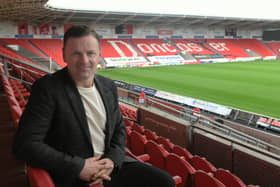 The new Doncaster Rovers manager Richie Wellens at the Keepmoat Stadium. Picture: Gary Longbottom